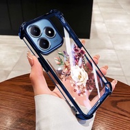 YBD Case For OPPO Realme C53 C51 C63 C61 Realme Note 50 Narzo N53 N63 Anti-drop Protection Bright Wh