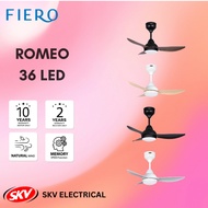 FIERO ROMEO 36 INHES / 46 INCHES / 52 INCHES LED CEILING FAN (DC MOTOR)
