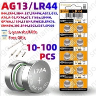 10-100PCS AG13 LR44 A76 357 357A LR1154 SR1154 SR44 1.5V Alkaline Battery For Watch Calculator Car K