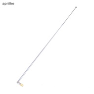 aprilhe 1Pc 37cm 5 Section Telescopic Stainless Steel AM FM Radio Universal Antenna new