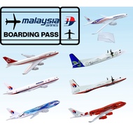 Koleksi Kapal Terbang Diecast aeroplane 16cm Truly Asia Malaysia airlines mas Metal Aircraft Replica