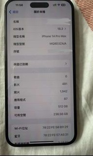 IPhone 14 Pro Max 512gb