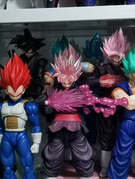 龍珠shf 維度工坊 DIMENSIONIA 黑悟空 桃紅 扎馬斯 頭雕