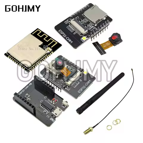 ESP32-CAM-MB WIFI ESP32 CAM Bluetooth Development Board with OV2640 Camera MICRO USB to Serial Port 