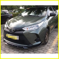 ◳ ☂ ∆ Toyota Vios 2019 to 2023 Models Front Bumper Chin Diffuser Bodykits