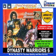 KASET DVD GAME PS2 DYNASTY WARRIORS 6