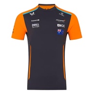 2026F1 racing suit + McLaren team F1 racing suit + summer men's and women's short-sleeved T-shirt To