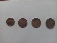 香港舊銀幣一套，1997年發行，和合二聖硬幣