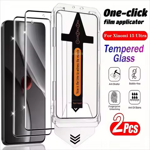 2PCS for Xiaomi 15 Ultra 15S Pro 14 Ultra HD Tempered Glass 13 Ultra 13 Lite 14 Civi 13 Pro 14T One-