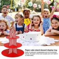 Cardboard Cupcake Stand Tiered Cake Stand Multipurpose Cardboard Cake Stand Practical Cake Tier Stan