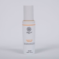 Vitamin C Eye Treatment serum anti-aging, brightening for dark circles. Fights Wrinkles, fine lines.100% Natural.