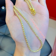 สร้อยคอทอง1บาท YHGOLD งาน2สี ทองคำแท้96.5% ขายได้จำนำได้