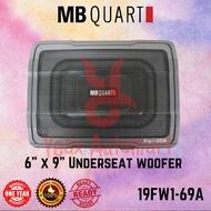 MB Quart Car Audio Sound System Underseat Subwoofer 19FW1-69A Active sub Bass Perodua Myvi Axia Hond