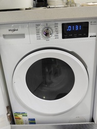 Whirlpool 惠而浦 WRAL85411 纖巧前置式洗衣乾衣機