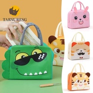 TARSURESG Cartoon Stereoscopic Lunch Bag,  Cloth Thermal Insulated Lunch Box Bags,  Lunch Box Accessories Portable Thermal Bag Tote Food Small Cooler Bag