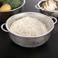 Swadhin Stainless Steel Strainer - Micro-Perforated Strainer - Strain Pasta, Noodles, Orzo, Vegetabl
