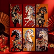 (Ready Stocks in SG) 2026 Creative Chinese New Year Angpow Packets (6 Design in a Packets)