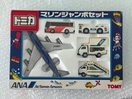 TOMY ANA Boeing 747 "Jumbo Jet" Set 全新未開
