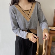 BASIC BLOUSE KOREANLS CARDIGAN SWEATHER KOREAN SWEATER WOMEN'S PREMIUM KNIT MATERIAL