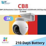 EZVIZ CB2 Recharge Battery Security CCTV IP Camera 3MP | 2K Resolution | Color Night Vision | 10,400