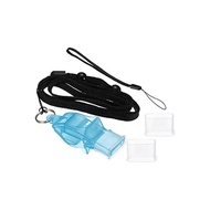 PATIKIL Sports Whistle Super Loud Hoy with Plastic Whistle Strap and Mouse Grip
