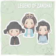 LEGEND OF ZANGHAI CDrama Cute Sticker Art Print Fanart | Assastoreph