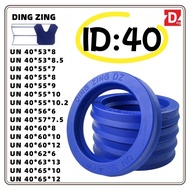 DING ZING DZ UN Hydraulic Oil Seal U-shaped 40 * 53/55/56/57/60/62/63/65 * 6/7/8/9