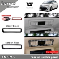 Vemart Toyota estima acr50 carbon fiber rear ac panel frame garnish accessories