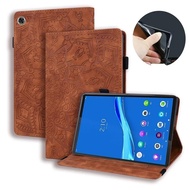 Flower Embossed Funda For Lenovo Tab M10 FHD Plus TB-X606F TB-X606X 10.3" Tablet Protective Cover Case with Soft TPU Back Shell