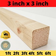 🌲Kayu 3x3 Recon🌲 Wood | Kayu Beluti | Kayu Tiang | Kayu Pine | Pine Wood | Kayu Pallet | Kayu DIY | Kaki Meja DIY