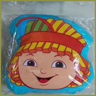 ∈ ✸ ☢ Authentic Jollibee, Twirlie, Hetty, Popo, Yum Throw Pillow