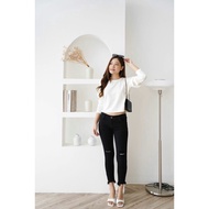 Jeans Wanita 7/9 Deepblack brox-twenty olshop
