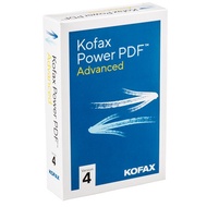 KOFAX POWER PDF ADVANCED VERSION 4 (E-License Only, Download with Product Key from Website)(Genuine 