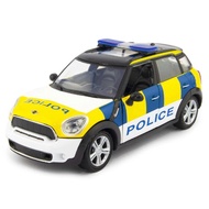 โมเดลรถแข่ง  MOTOR-MAX NO.79751 MINI - COOPER S COUNTRYMAN UK POLICE 2011 อัตราส่วน  1:24 จำลองเหมือ