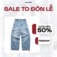 Baggy Distressed Jeans - Genuine SOUSTATE Baggy Jeans Jeans Women Baggy Jeans Women