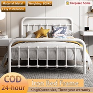 14-inch full-size European-style high-end thickened king/queen iron bed double bed single bed steel frame bed frame