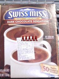 COSTCO好市多代購商品(SWISS MISS 香醇巧克力即溶可可粉,31公克x50包/1盒)
