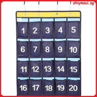 Mobile Phones Organizer Cell Door Hanger Classroom Sundries Storage Bag Pocket  zhiymsui