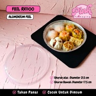 Aluminum Foil Cup Round RX1100 + Lid - Heat Resistant Dimsum Container Zuppa Soup Container, Round F