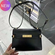 "限時降價 夏季折扣"-Saint Laurent 727766 YSL 迷你 BOX小牛皮曼哈頓包 黑色《2024季度★全新商品 》