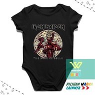 IRON MAIDEN 2 Band Baby Jumper | BABY CLOTHES | Baby Clothes 0 - 12 Months | Newborn Newborn