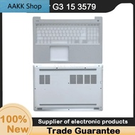 New For G3 15 3579 Upper Case Palmrest Cover0Y192K Y192K /Bottom CoverWhite 0M7RMM 0WNM5W 0919V1 0RK