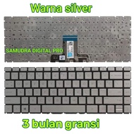 Laptop Keyboard hp 14,-em0014TU hp 14-ek1070TU hp 14-ek205TU silver
