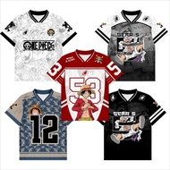 One Piece Anime Kids Jersey One Piece Kids Jersey/ Anime Character Jersey/ Unisex/ Full Print/