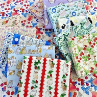 100% Cotton Fabric Cute Strawberry Rabbit Cartoon Rabbit Fabric Old Woman Fabric