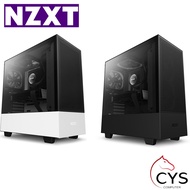 NZXT H510 FLOW TG (BLACK / WHITE) ATX CASING