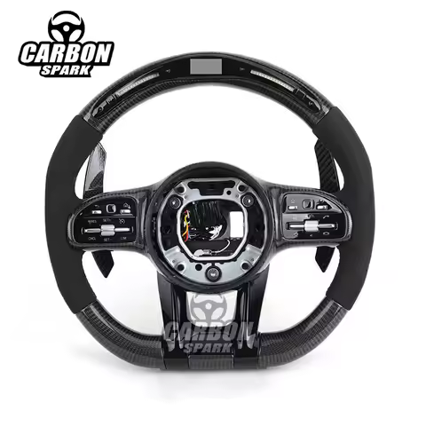 Carbon Fiber LED Steering Wheel for Mercedes-Benz AMG W167 W177 W190 W204 W205 W206 W213 W212 W217 W
