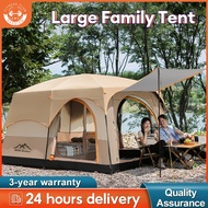 WTHB Khemah Camping Tent Large Family Tent Waterproof Khemah unta 5 8 14 Person Outdoor Double Layer