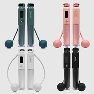 Melkin Smart Cordless Jump Rope 2-in-1 | Wireless Indoor Cardio Skipping Rope | Digital Fitness Trac