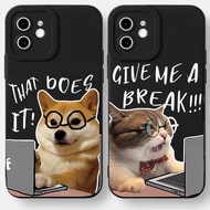 Square border case for iphone 6/ 7/ 8/ X/ XSMAX/ 11/ 12/ 13/ 14/ 15/ 16 PRO/ MAX/ PLUS DOUBLEbag FOR